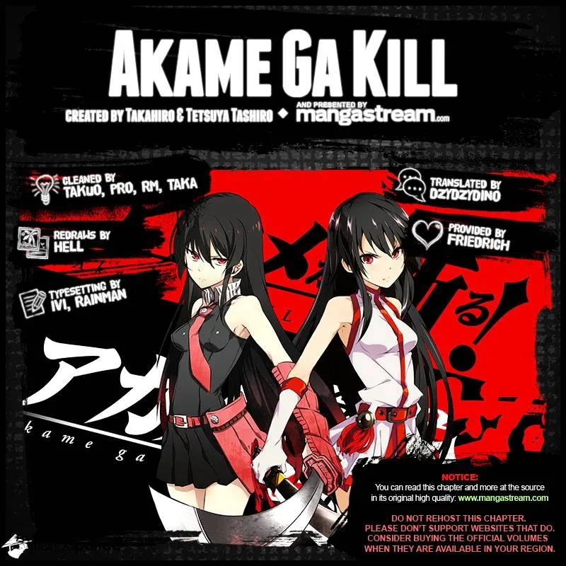 Read Akame Ga Kill! Manga Online
