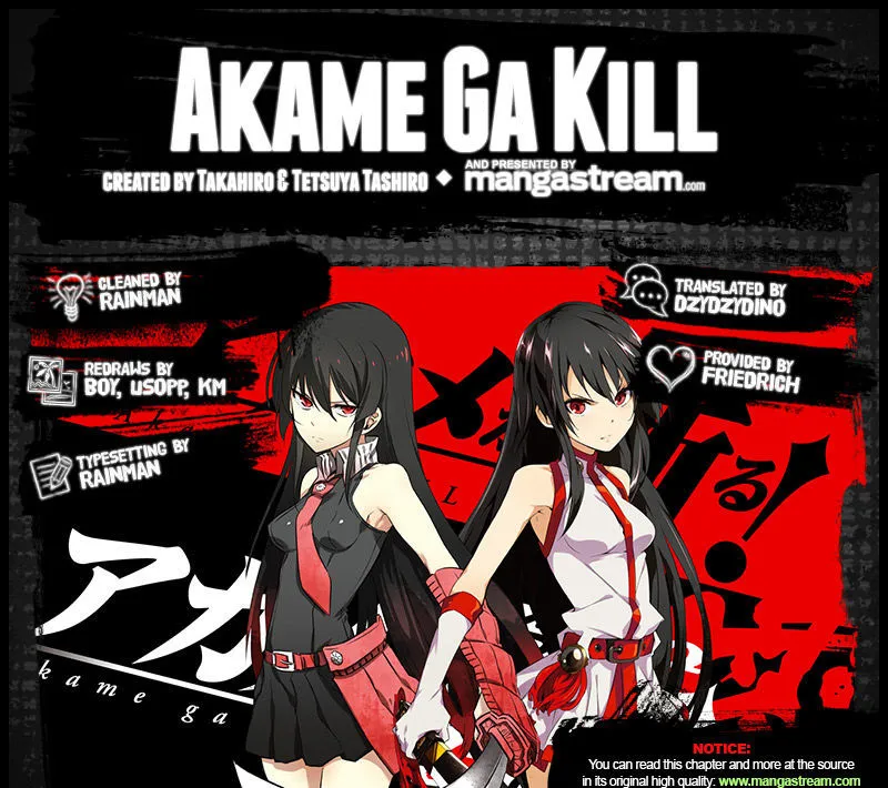Read Akame Ga Kill! Manga Online