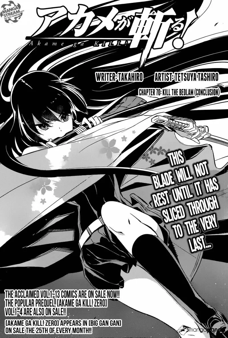 Read Akame Ga Kill! Manga Online