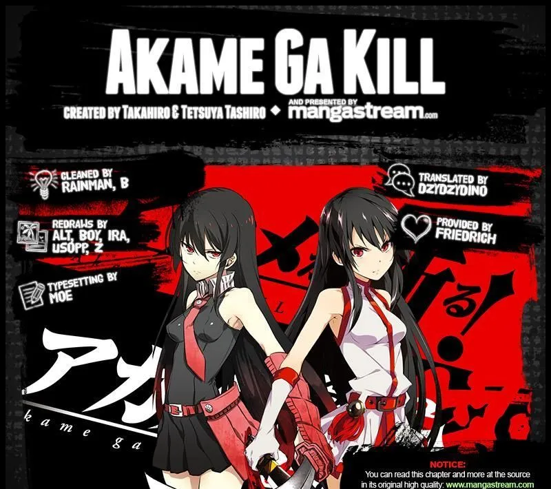 Read Akame Ga Kill! Manga Online