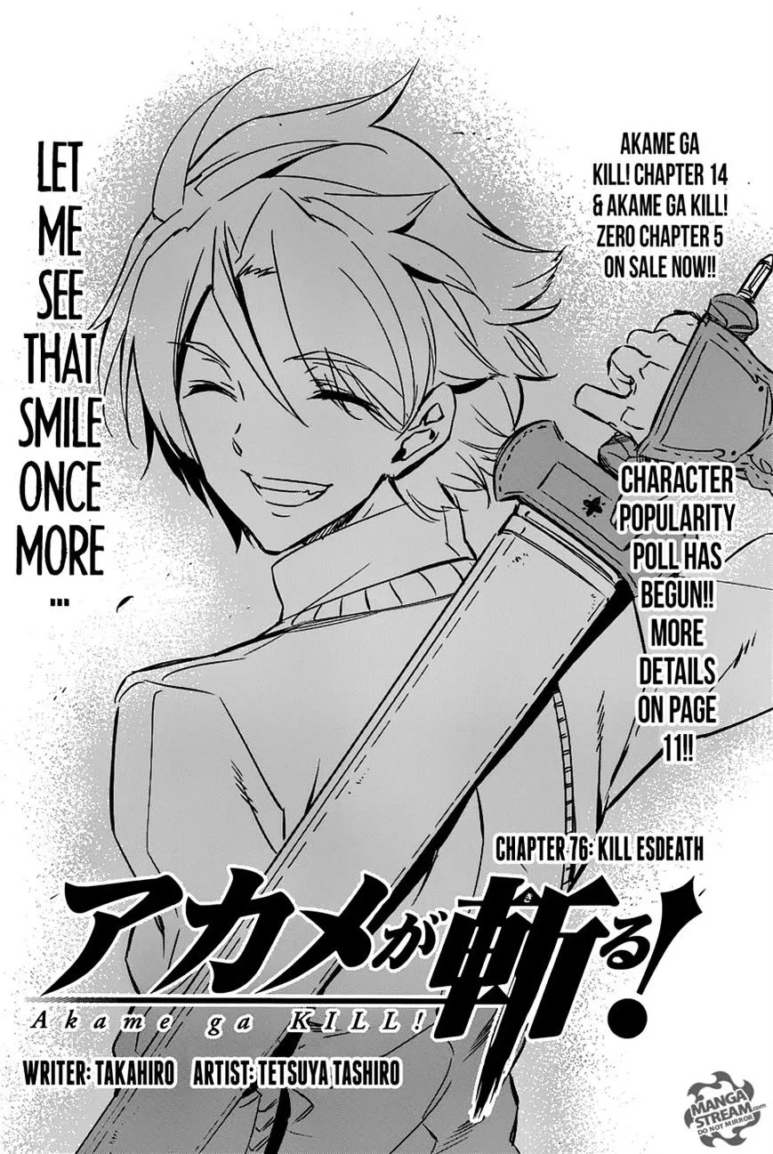 Read Akame Ga Kill! Manga Online