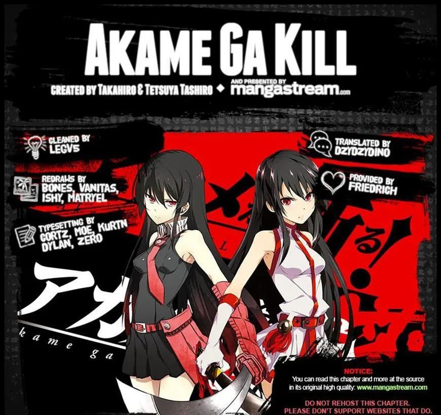 Read Akame Ga Kill! Manga Online