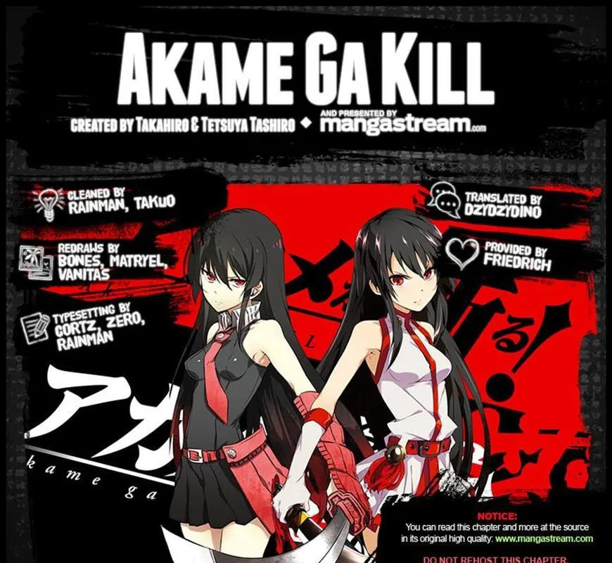 Read Akame Ga Kill! Manga Online