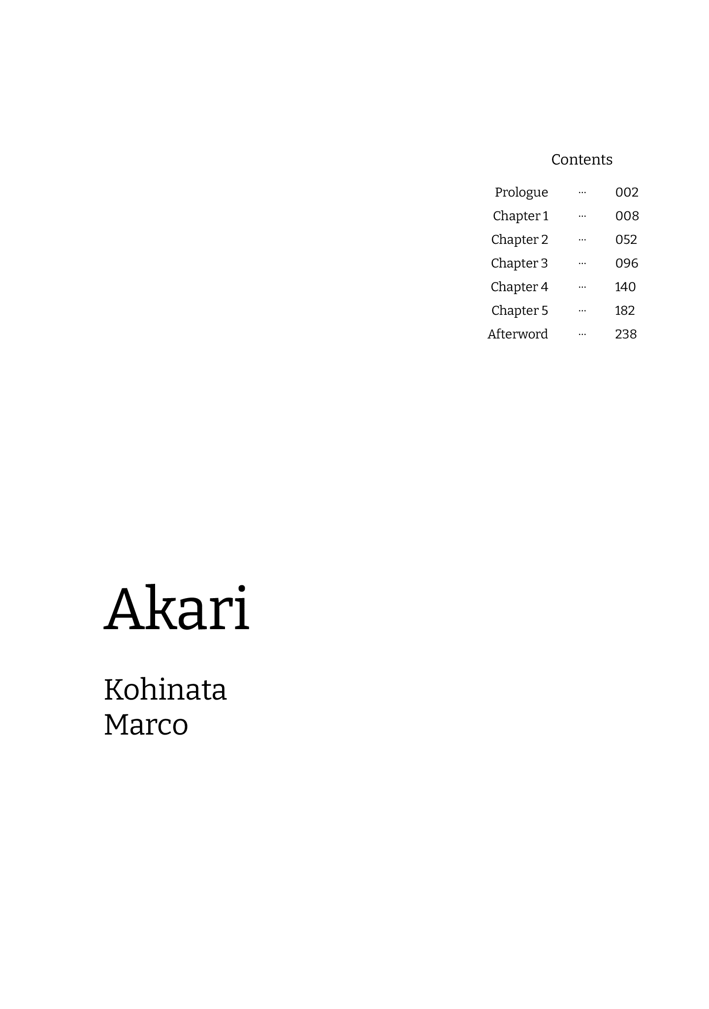 Read Akari Manga Online