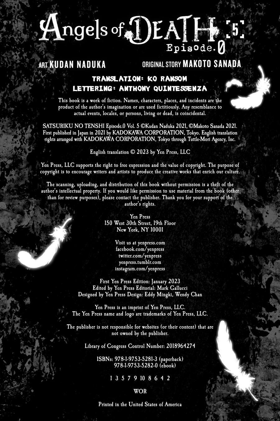 Read Angels of Death Episode.0 Manga Online