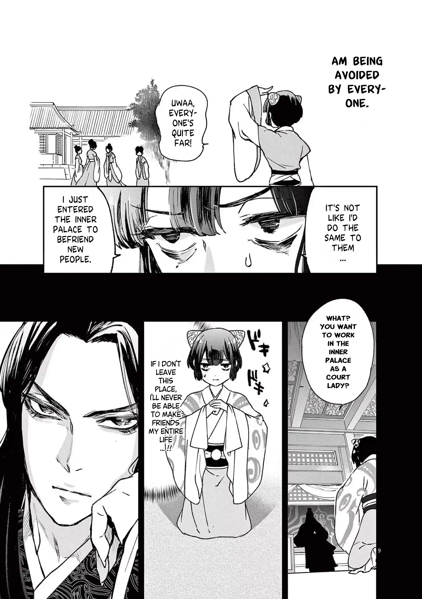 Read Ansatsu Koukyuu ~Ansatsu Nyokan Karin wa Yuttari Ikitai~ Manga Online