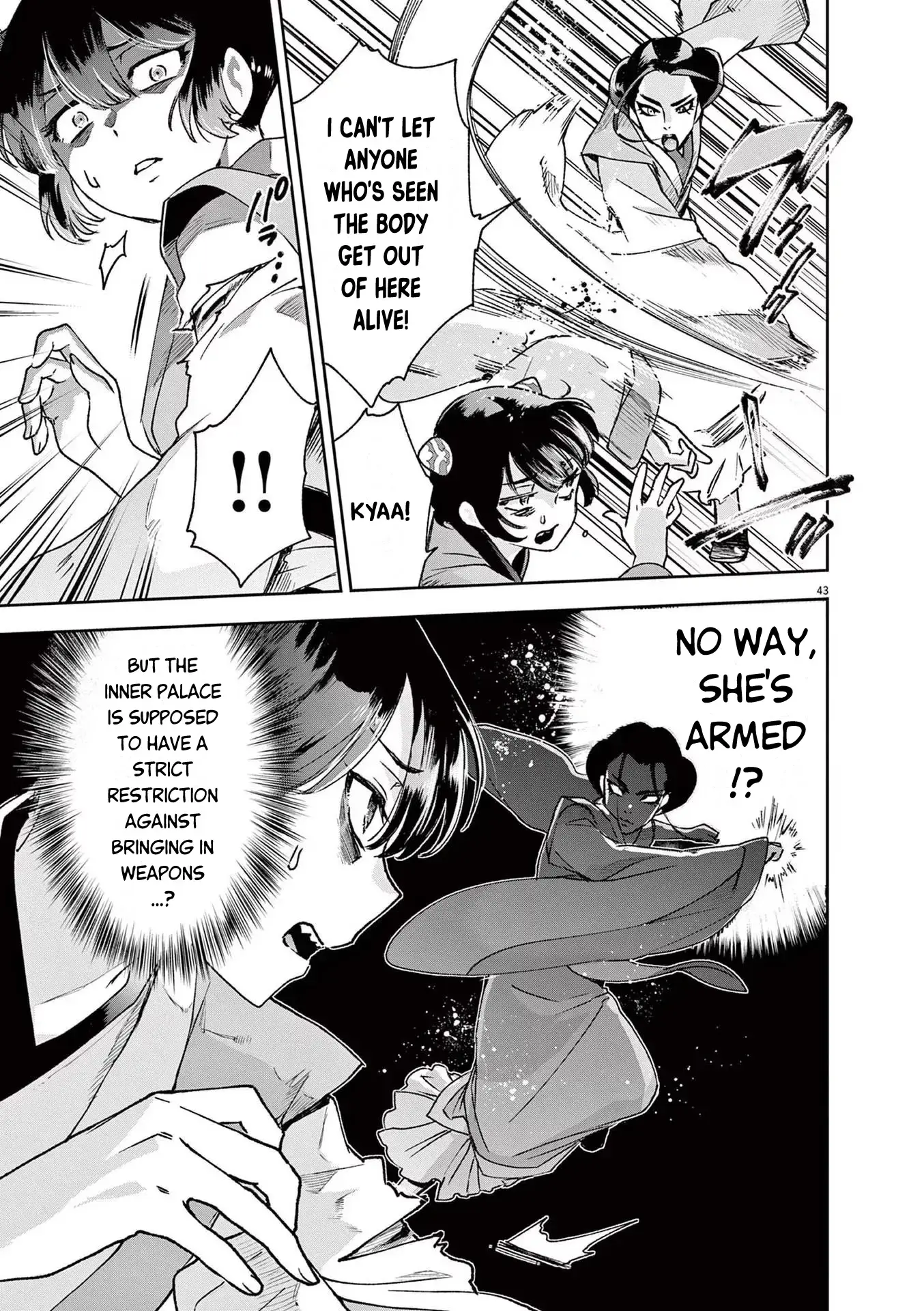 Read Ansatsu Koukyuu ~Ansatsu Nyokan Karin wa Yuttari Ikitai~ Manga Online