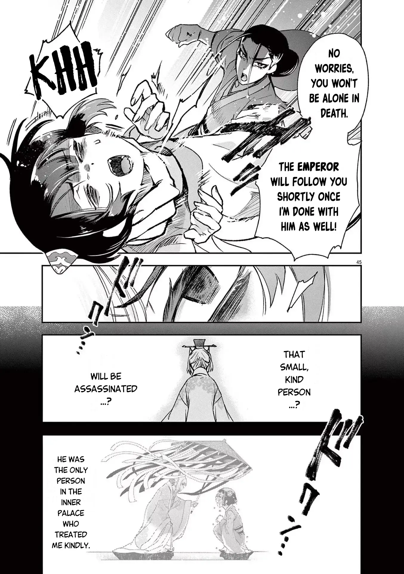 Read Ansatsu Koukyuu ~Ansatsu Nyokan Karin wa Yuttari Ikitai~ Manga Online