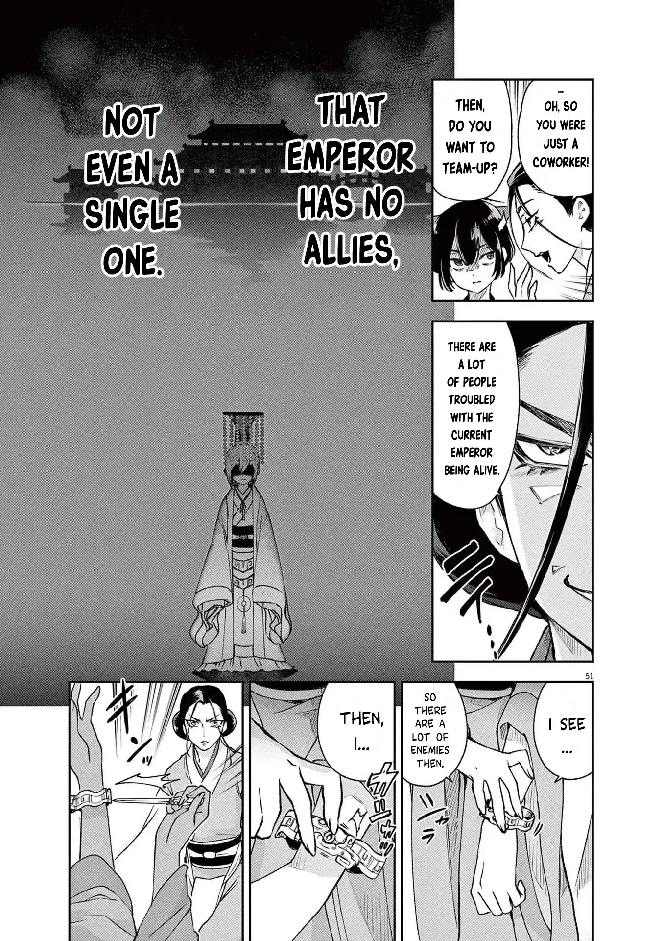 Read Ansatsu Koukyuu ~Ansatsu Nyokan Karin wa Yuttari Ikitai~ Manga Online