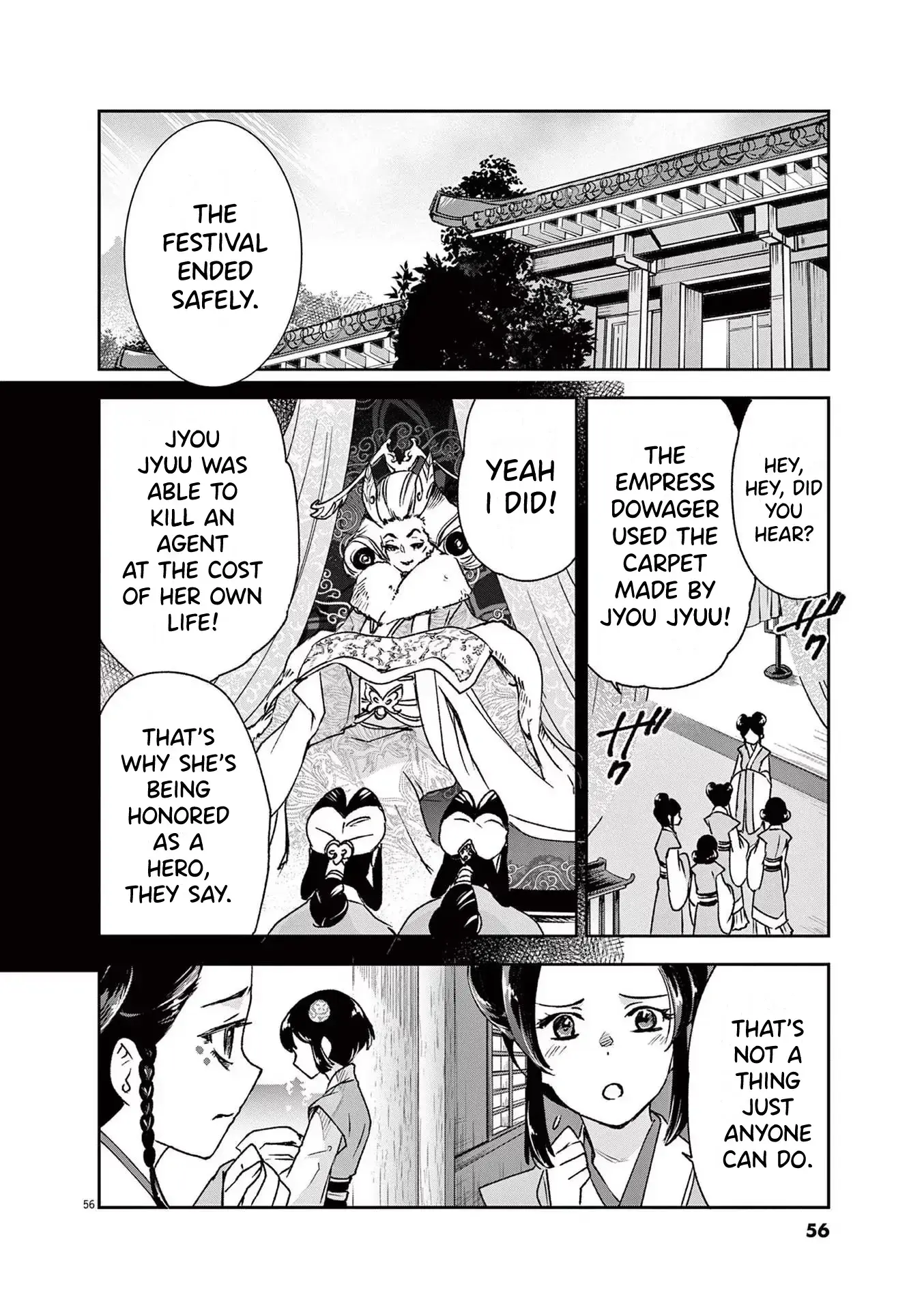 Read Ansatsu Koukyuu ~Ansatsu Nyokan Karin wa Yuttari Ikitai~ Manga Online