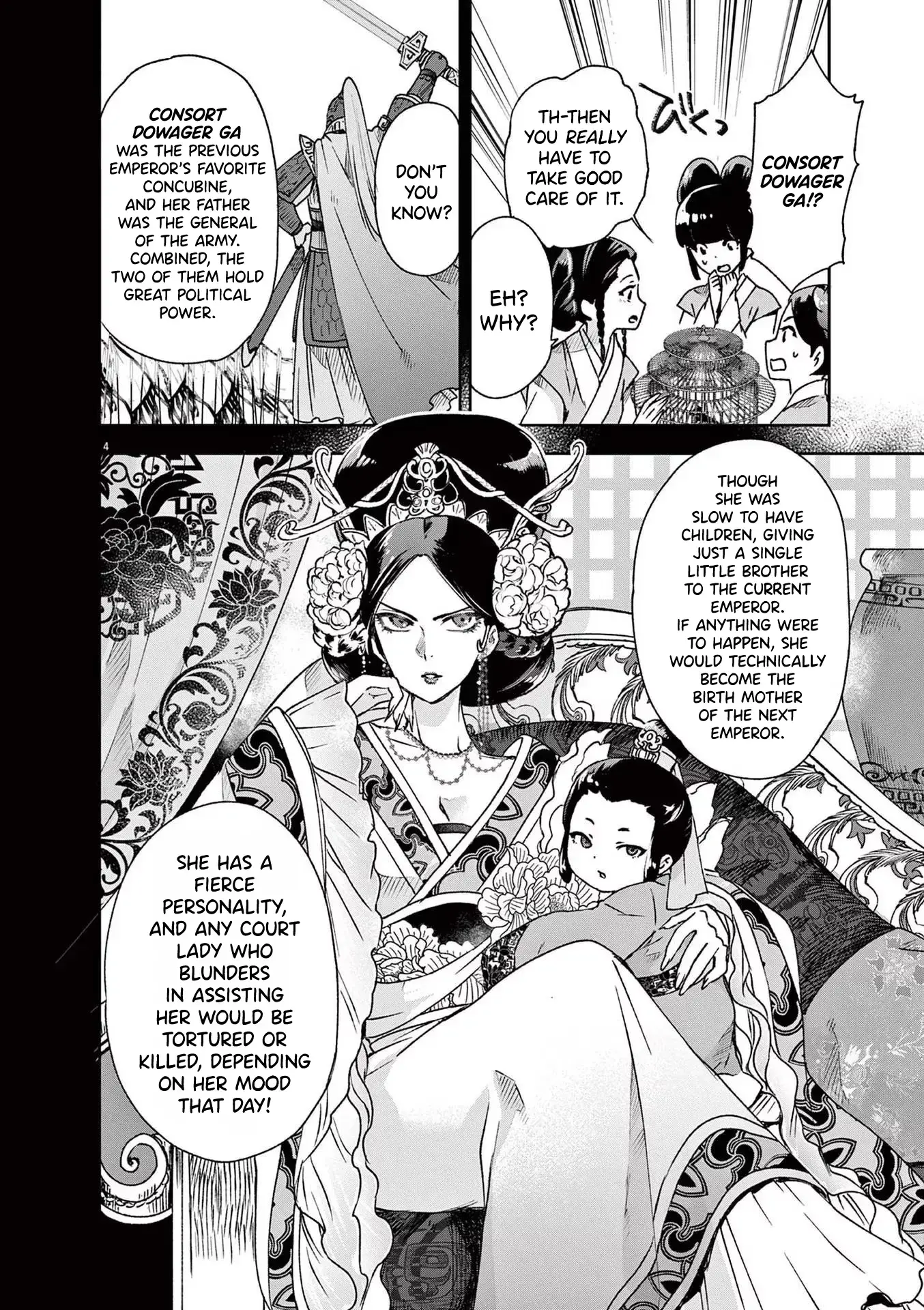 Read Ansatsu Koukyuu ~Ansatsu Nyokan Karin wa Yuttari Ikitai~ Manga Online