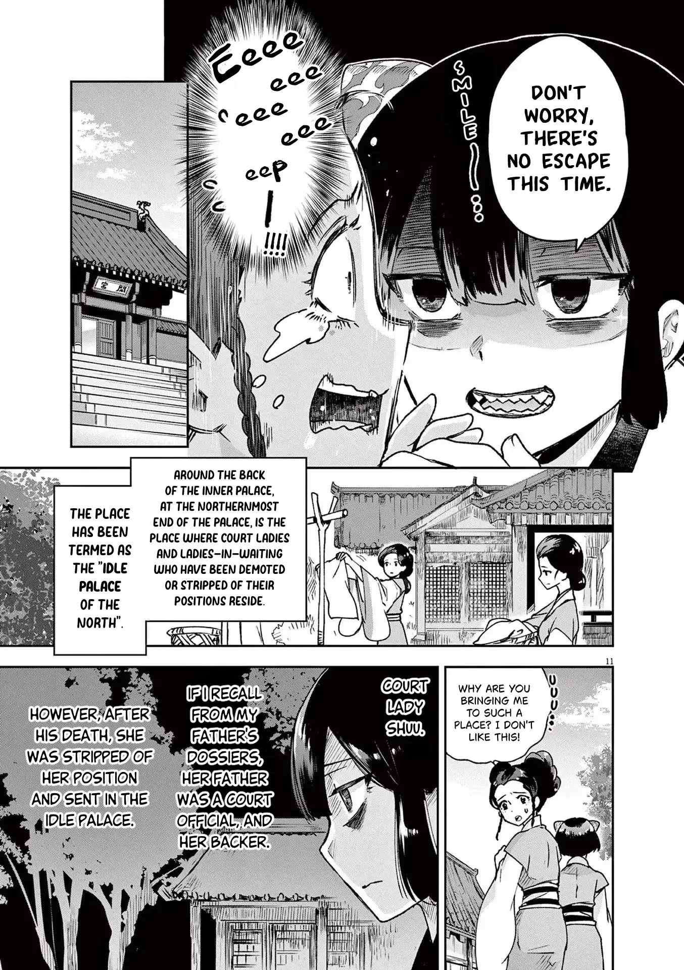 Read Ansatsu Koukyuu ~Ansatsu Nyokan Karin wa Yuttari Ikitai~ Manga Online