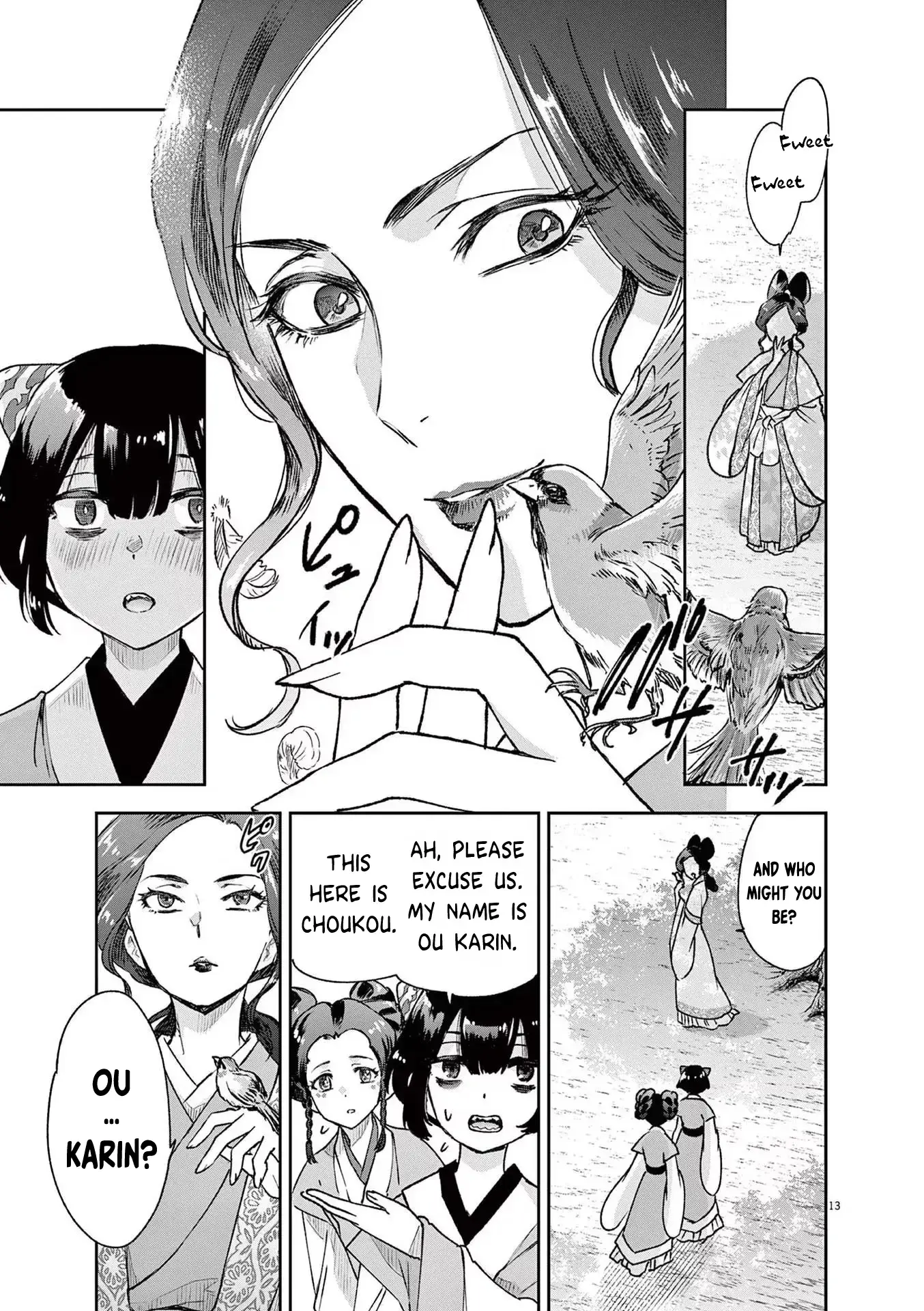 Read Ansatsu Koukyuu ~Ansatsu Nyokan Karin wa Yuttari Ikitai~ Manga Online