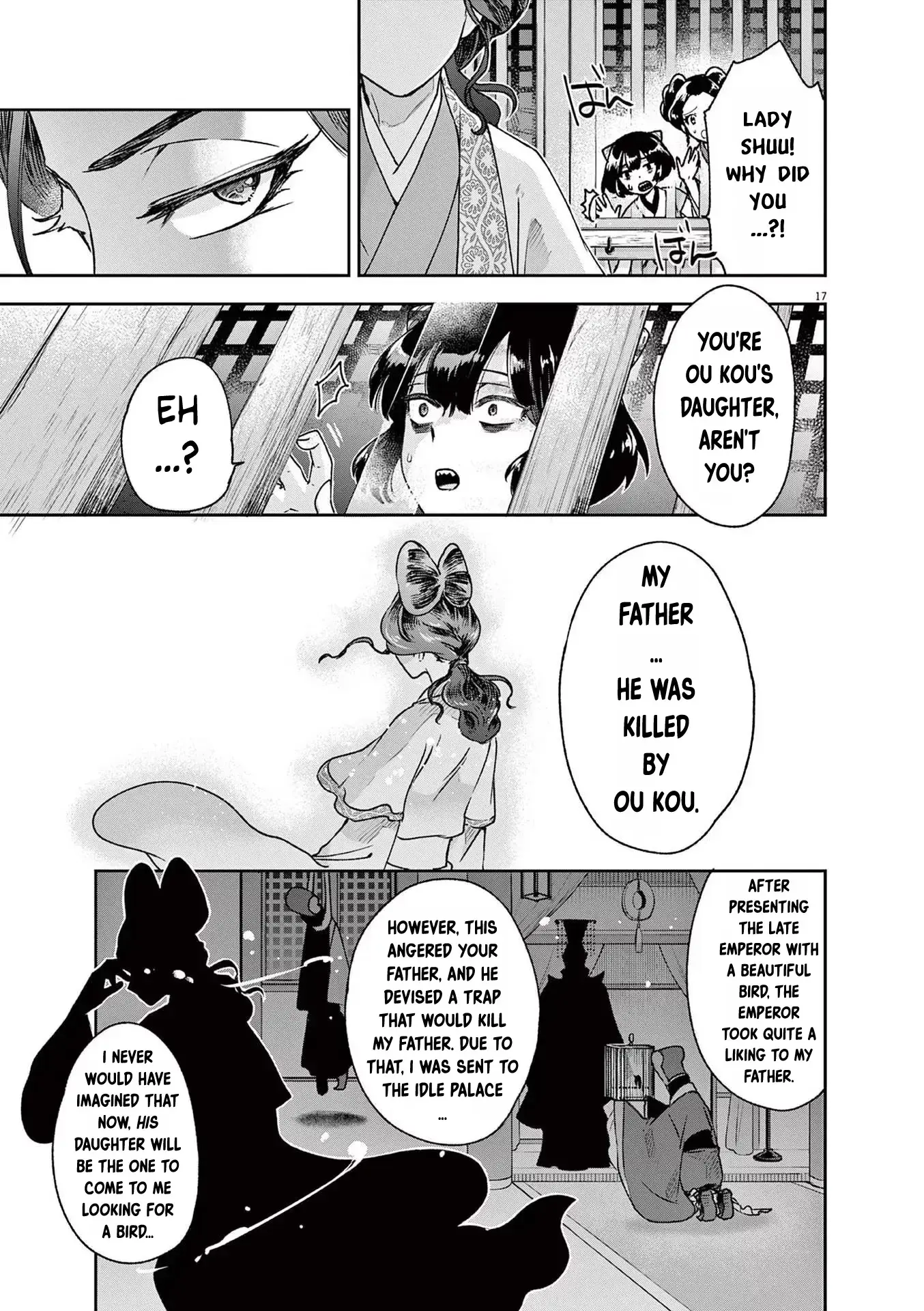 Read Ansatsu Koukyuu ~Ansatsu Nyokan Karin wa Yuttari Ikitai~ Manga Online