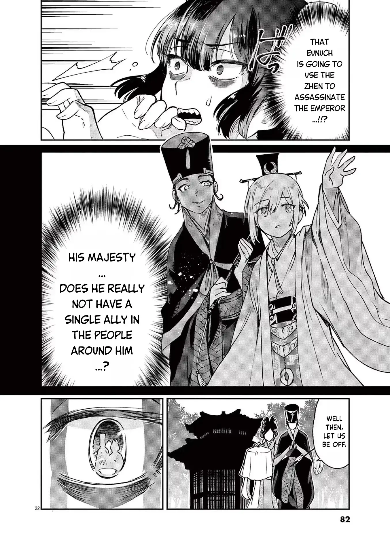 Read Ansatsu Koukyuu ~Ansatsu Nyokan Karin wa Yuttari Ikitai~ Manga Online