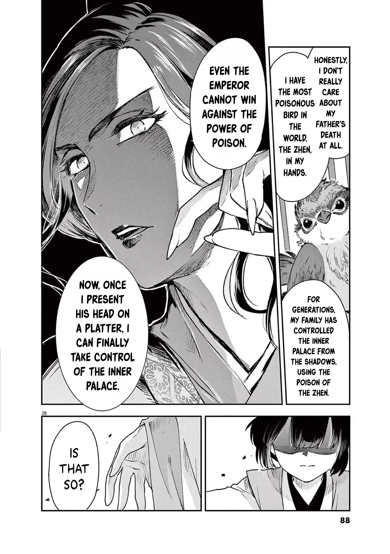 Read Ansatsu Koukyuu ~Ansatsu Nyokan Karin wa Yuttari Ikitai~ Manga Online