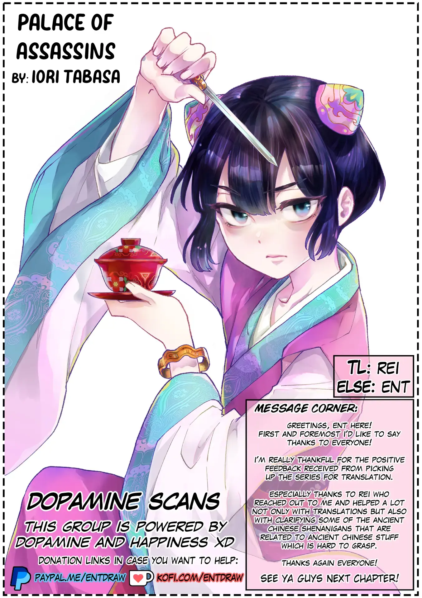 Read Ansatsu Koukyuu ~Ansatsu Nyokan Karin wa Yuttari Ikitai~ Manga Online