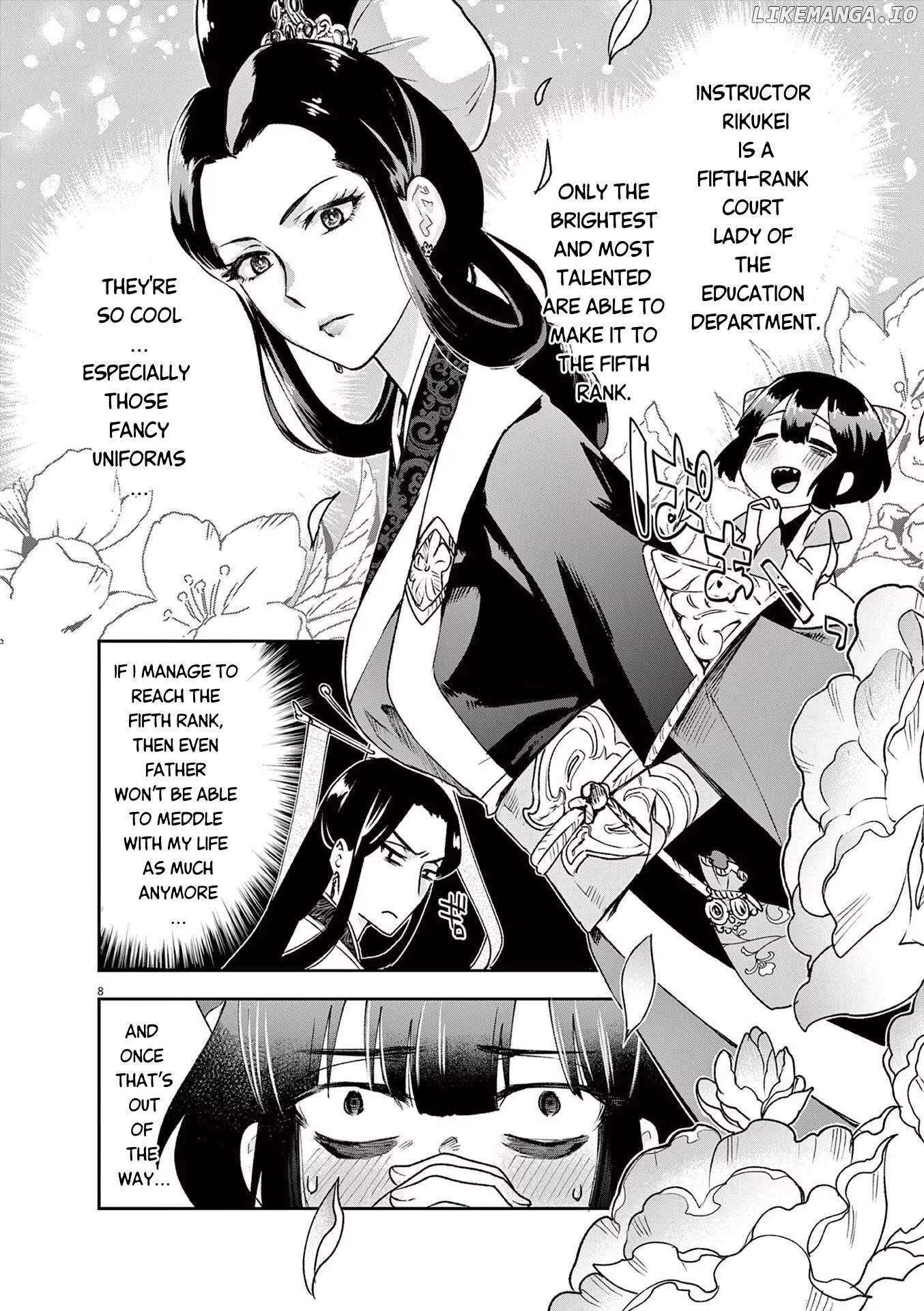 Read Ansatsu Koukyuu ~Ansatsu Nyokan Karin wa Yuttari Ikitai~ Manga Online