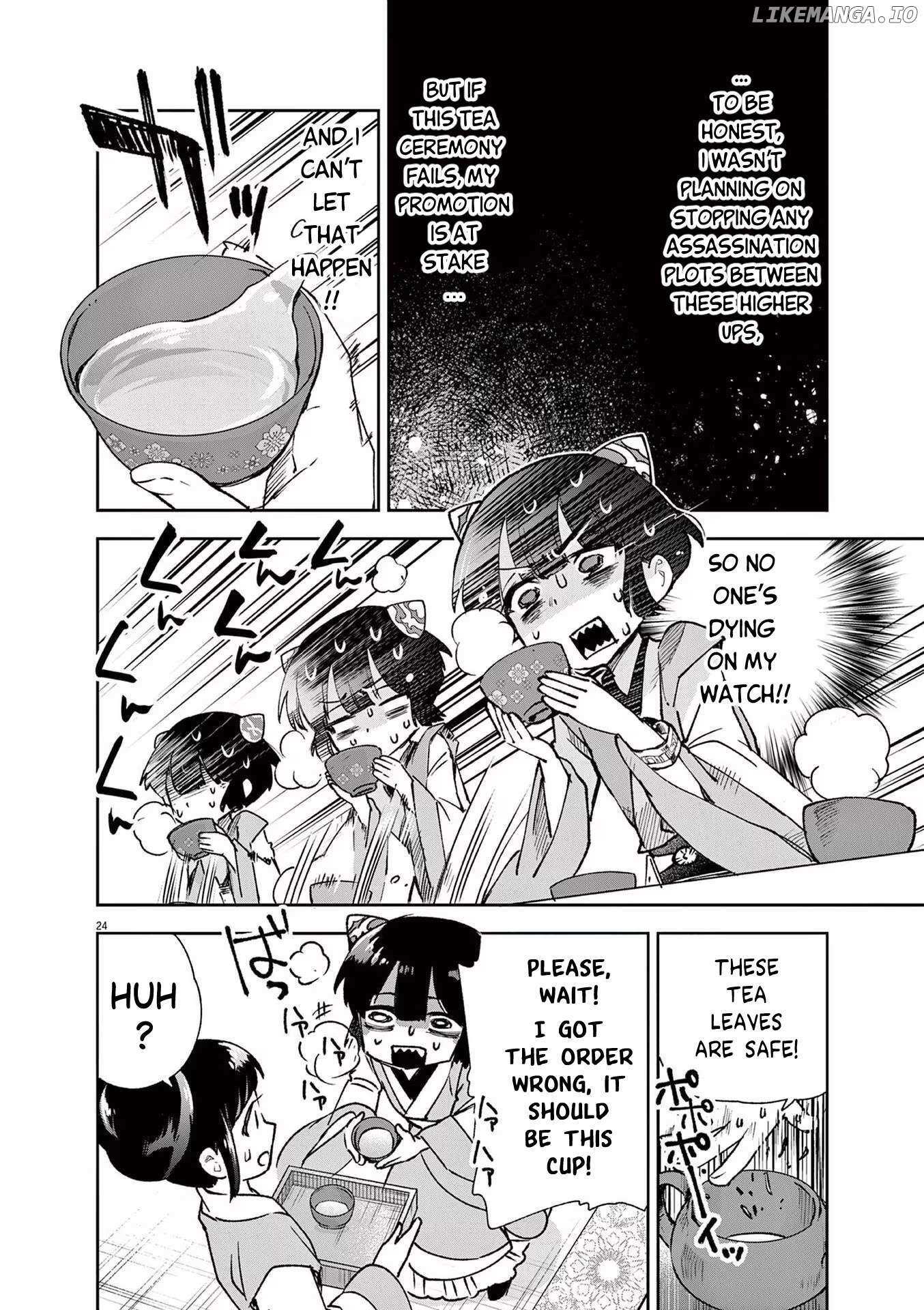 Read Ansatsu Koukyuu ~Ansatsu Nyokan Karin wa Yuttari Ikitai~ Manga Online