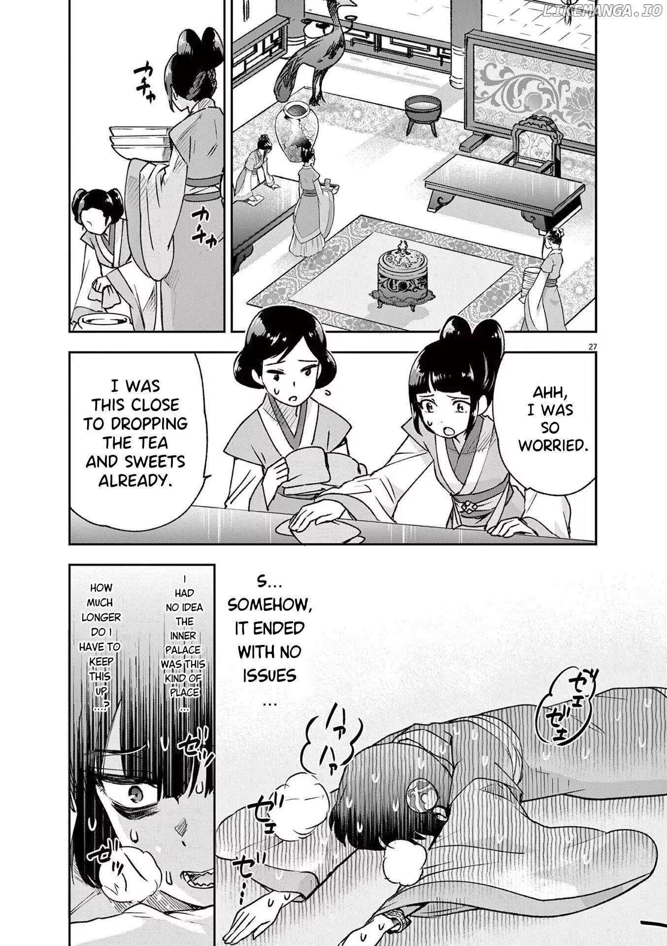 Read Ansatsu Koukyuu ~Ansatsu Nyokan Karin wa Yuttari Ikitai~ Manga Online