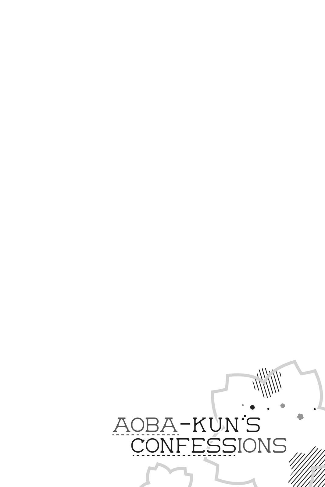 Read Aoba-kun's Confessions Manga Online