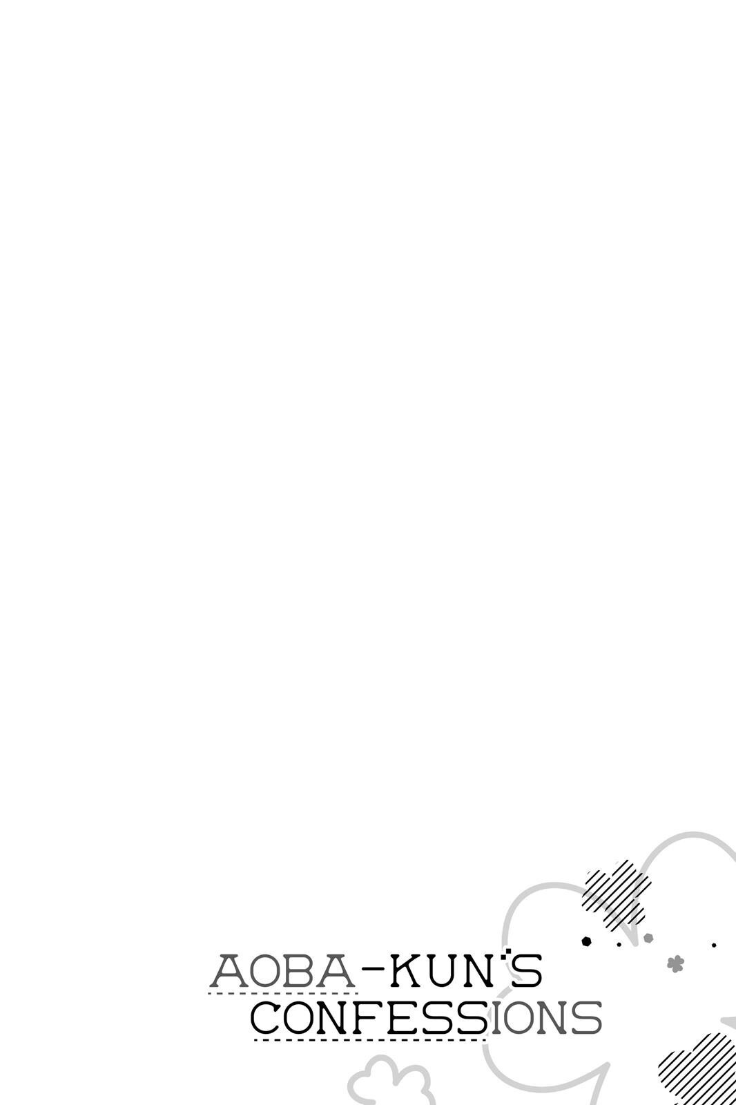 Read Aoba-kun's Confessions Manga Online