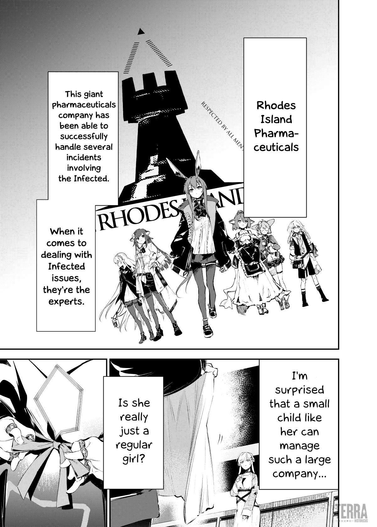 Read Arknights- Rhodes Kitchen -TIDBITS- Manga Online