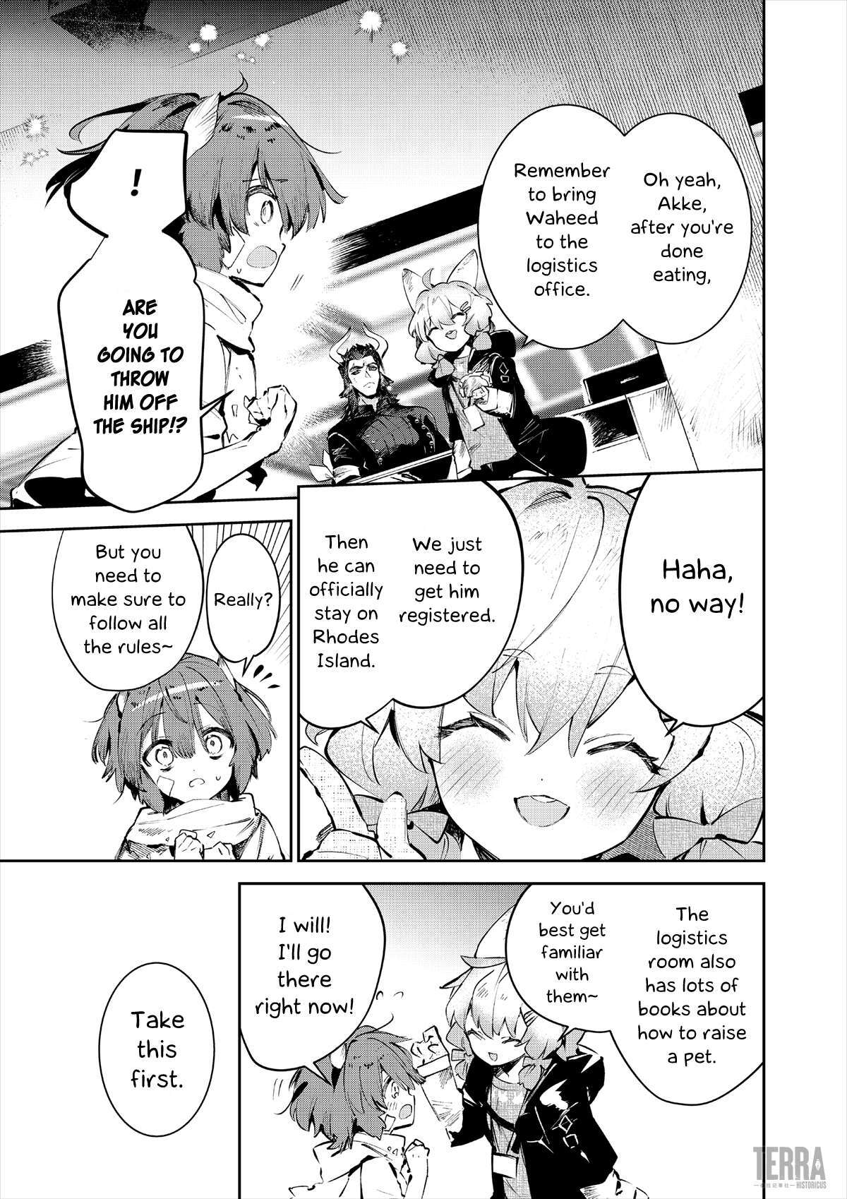 Read Arknights- Rhodes Kitchen -TIDBITS- Manga Online