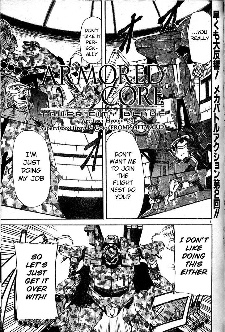 Read Armored Core - Tower City Blade Manga Online