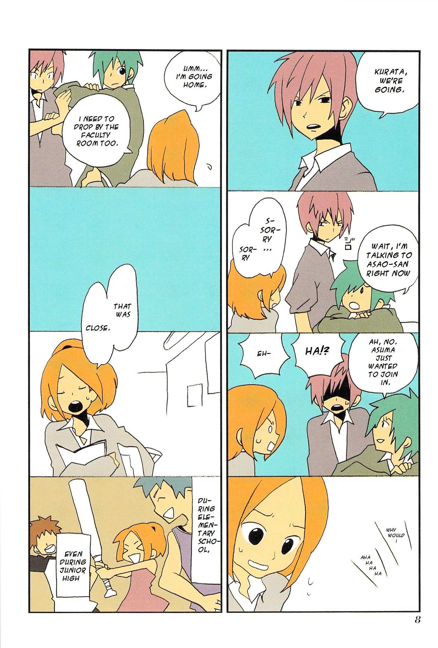 Read Asao-san to Kurata-kun Manga Online