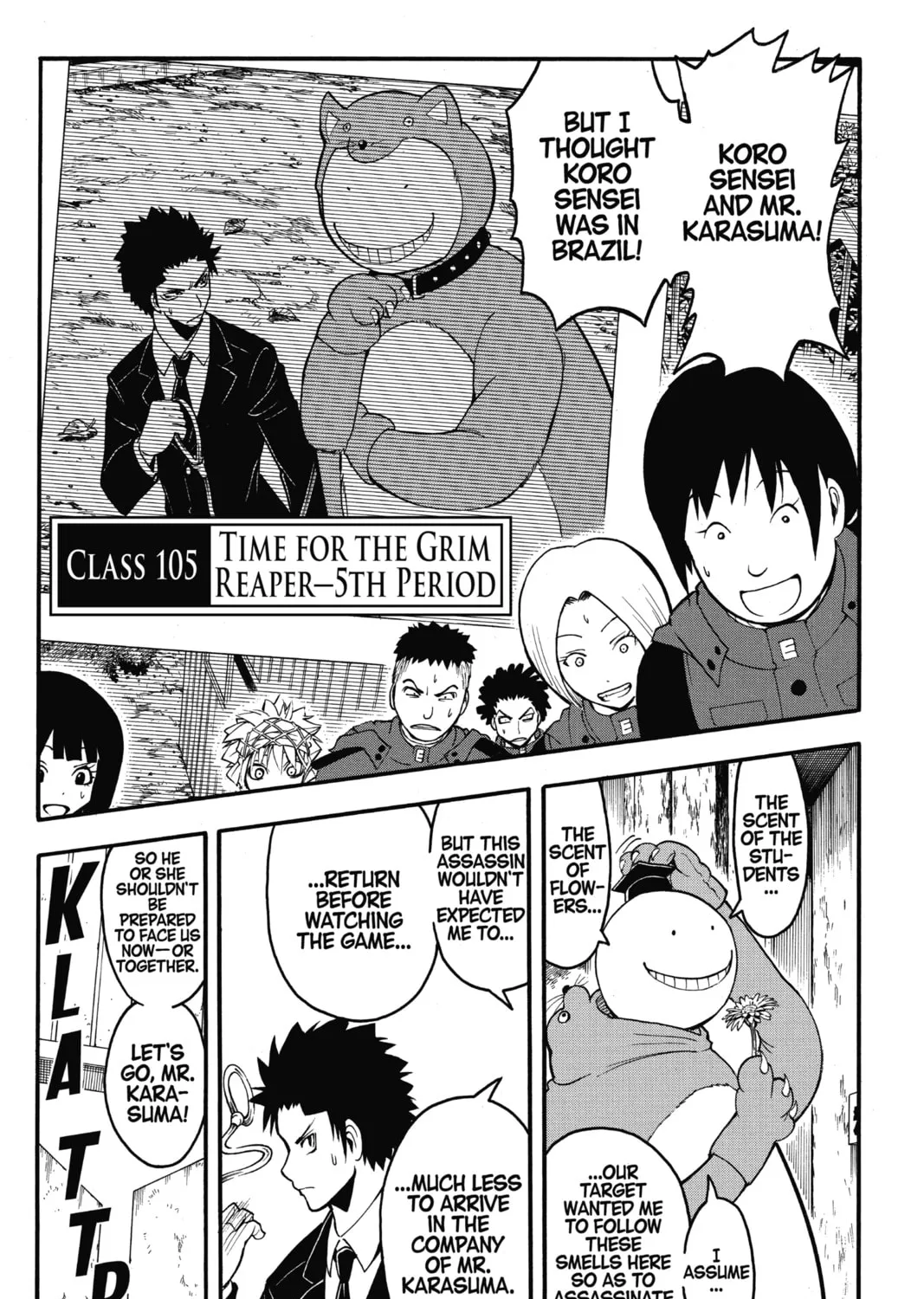 Read Assassination Classroom Manga Online
