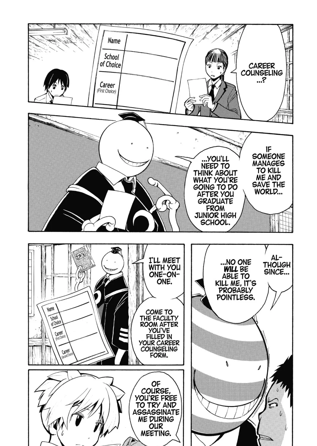 Read Assassination Classroom Manga Online