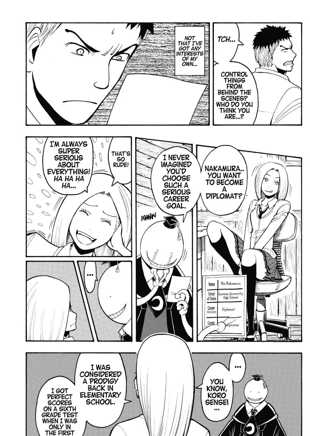 Read Assassination Classroom Manga Online
