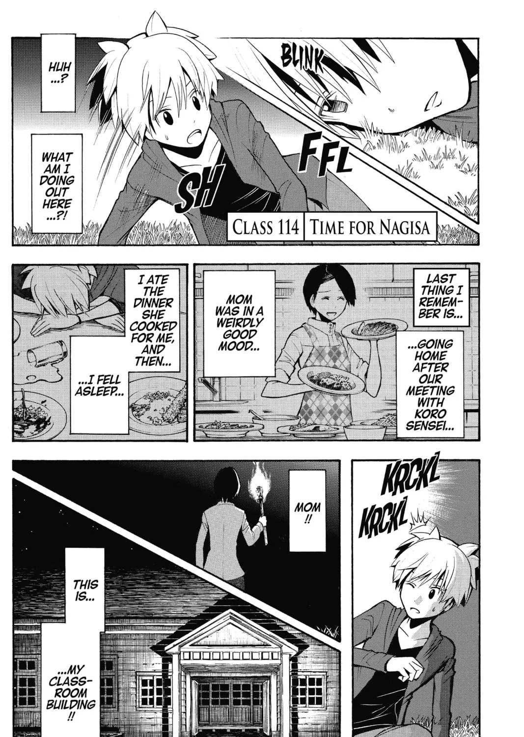 Read Assassination Classroom Manga Online