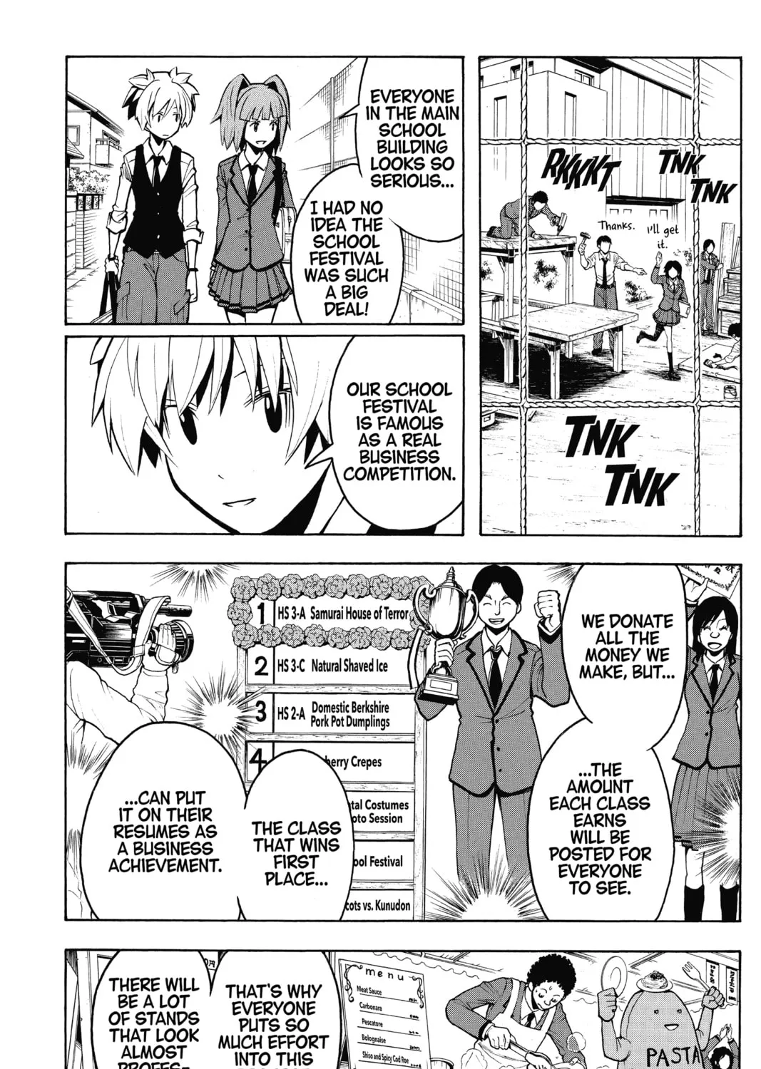 Read Assassination Classroom Manga Online