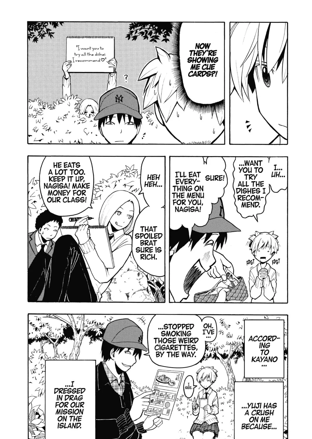 Read Assassination Classroom Manga Online