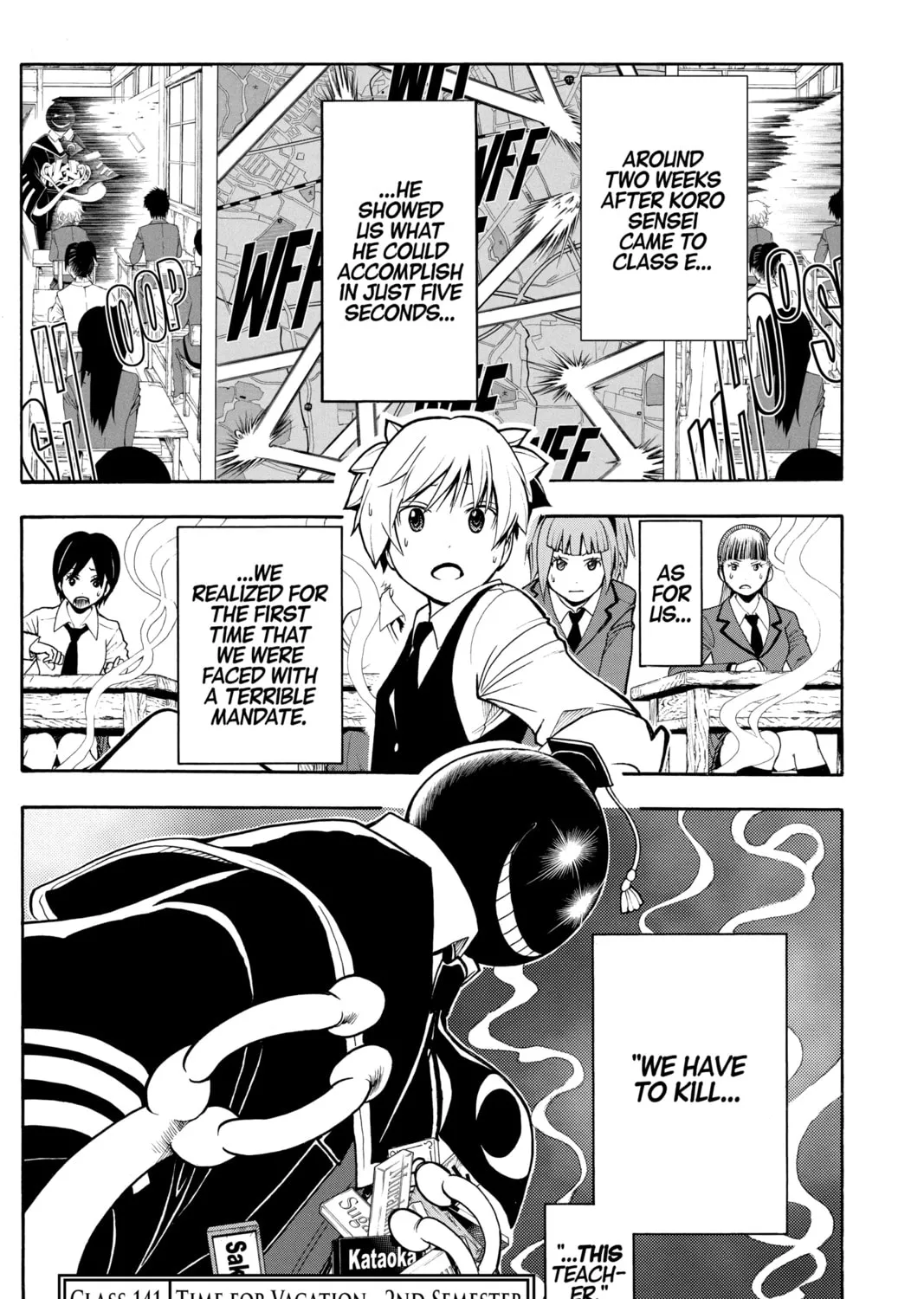 Read Assassination Classroom Manga Online