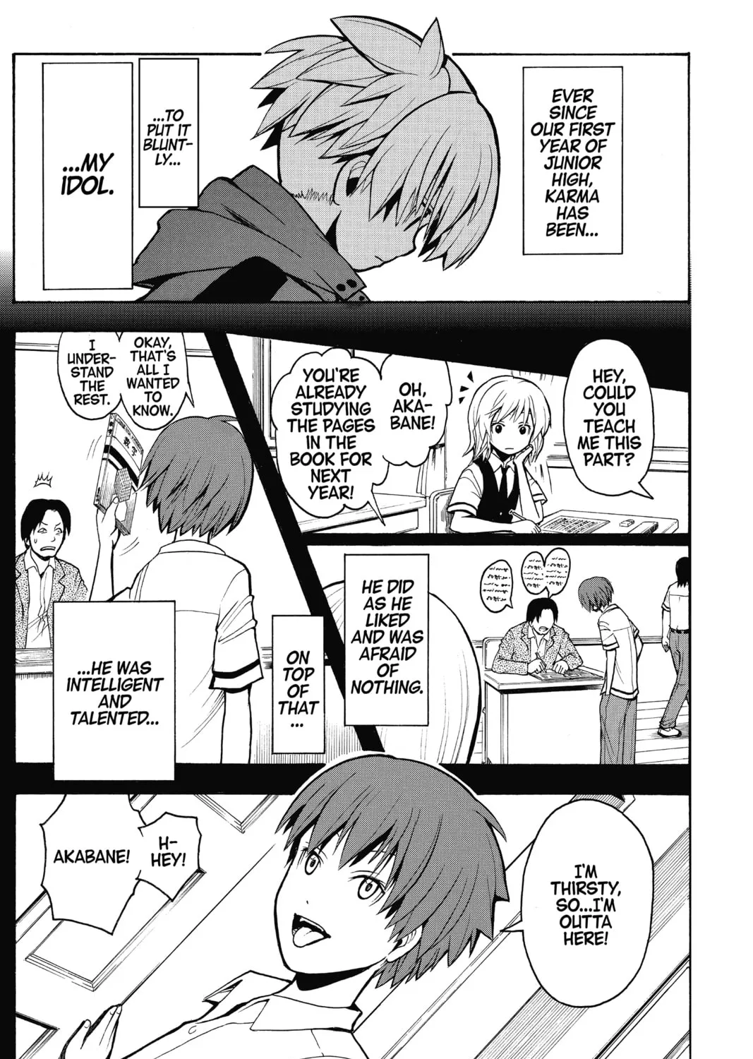 Read Assassination Classroom Manga Online