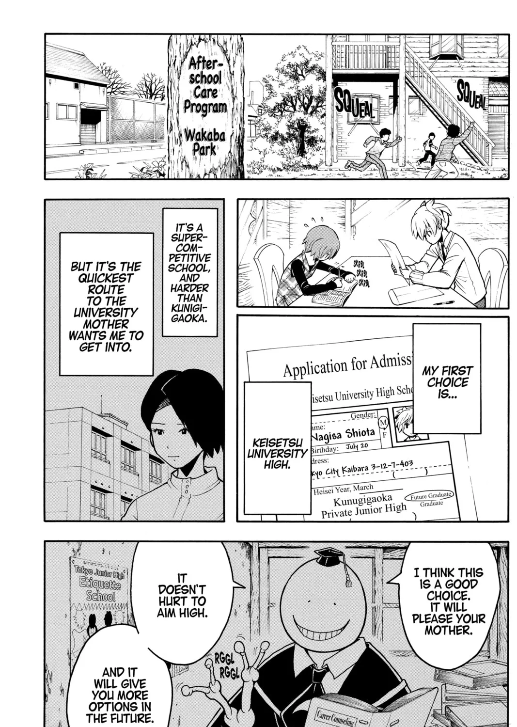 Read Assassination Classroom Manga Online