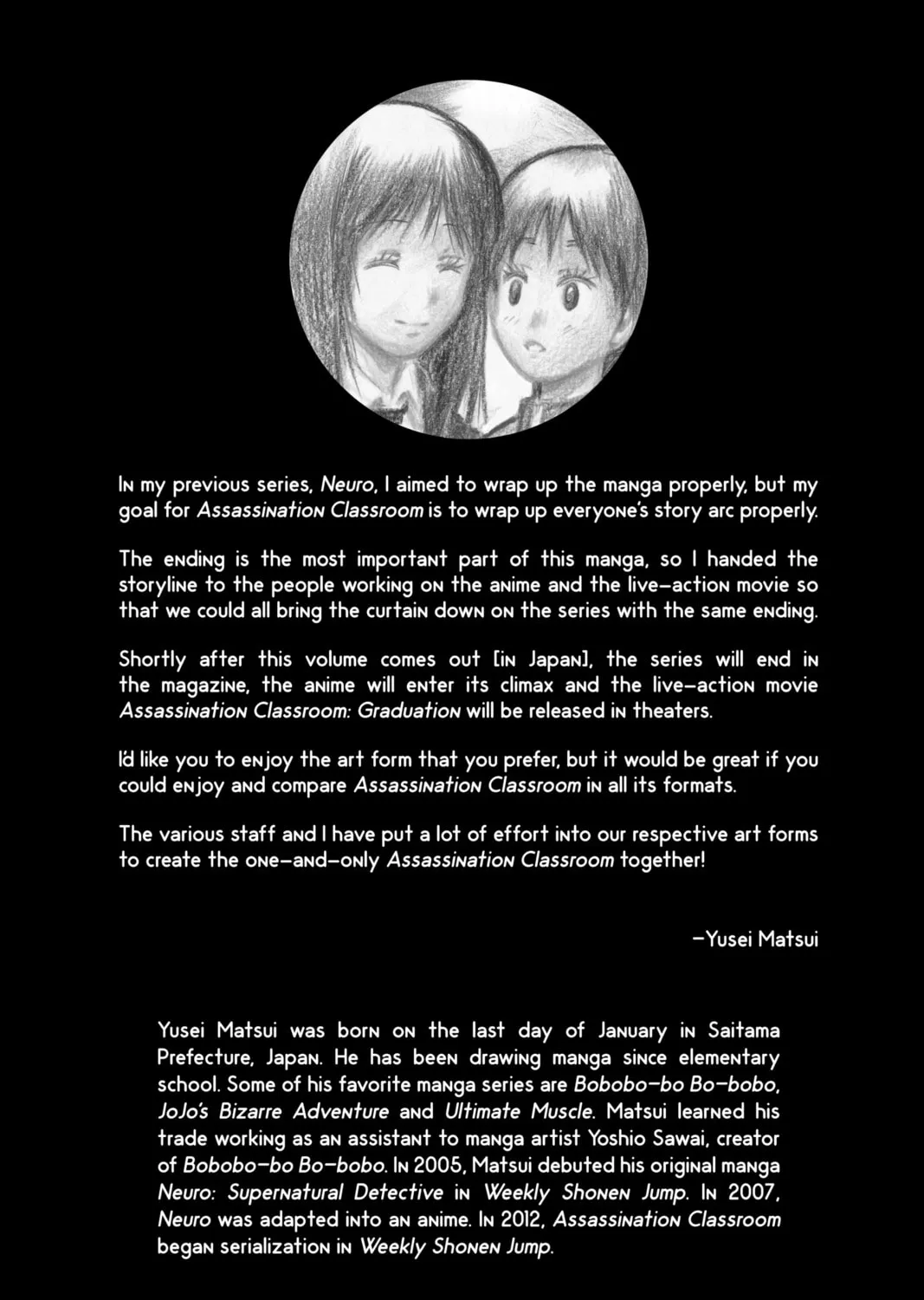 Read Assassination Classroom Manga Online