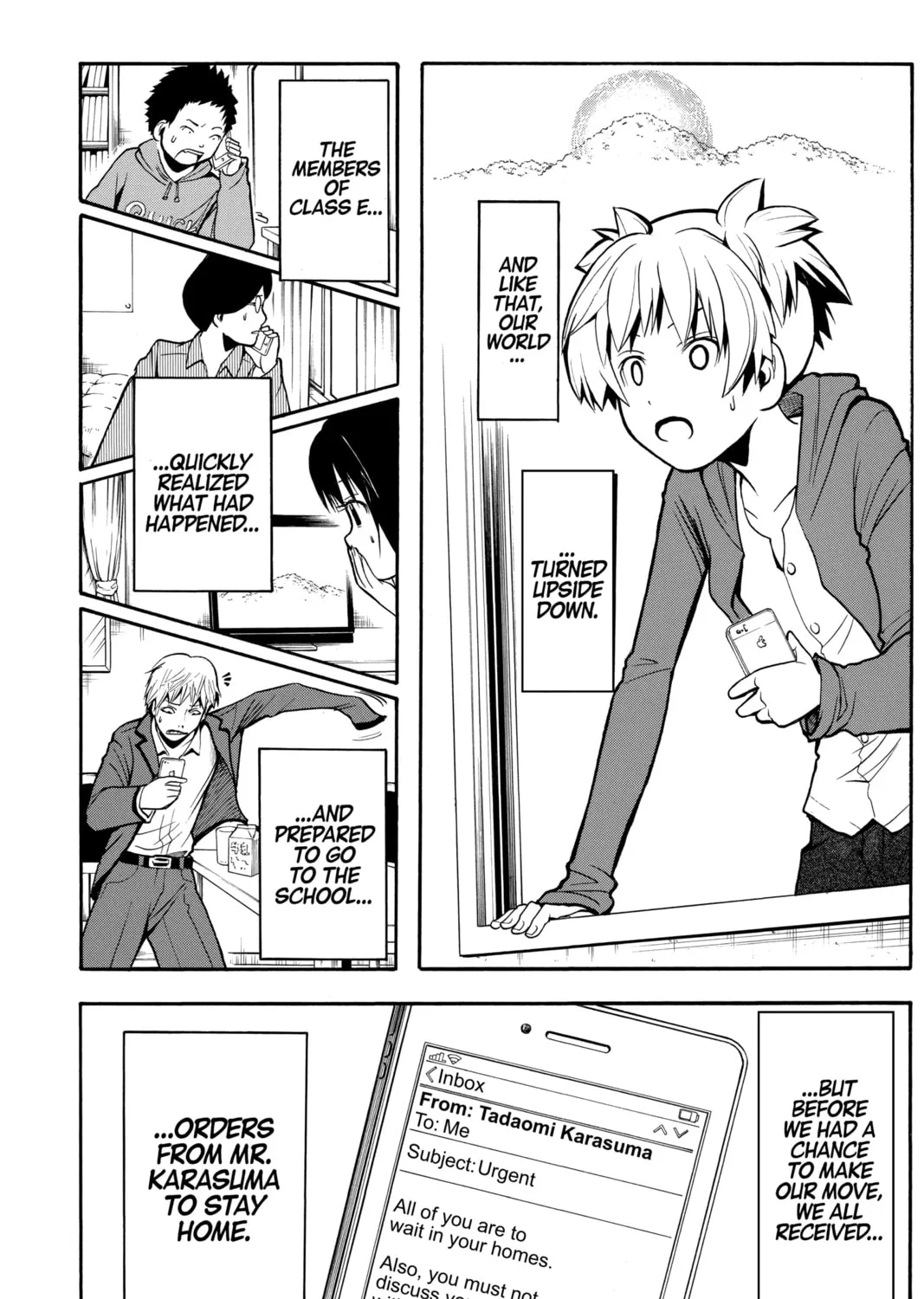 Read Assassination Classroom Manga Online