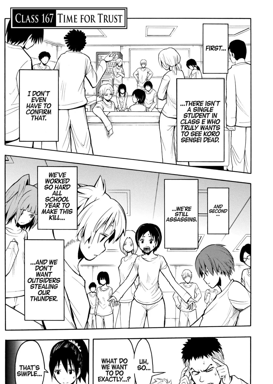 Read Assassination Classroom Manga Online