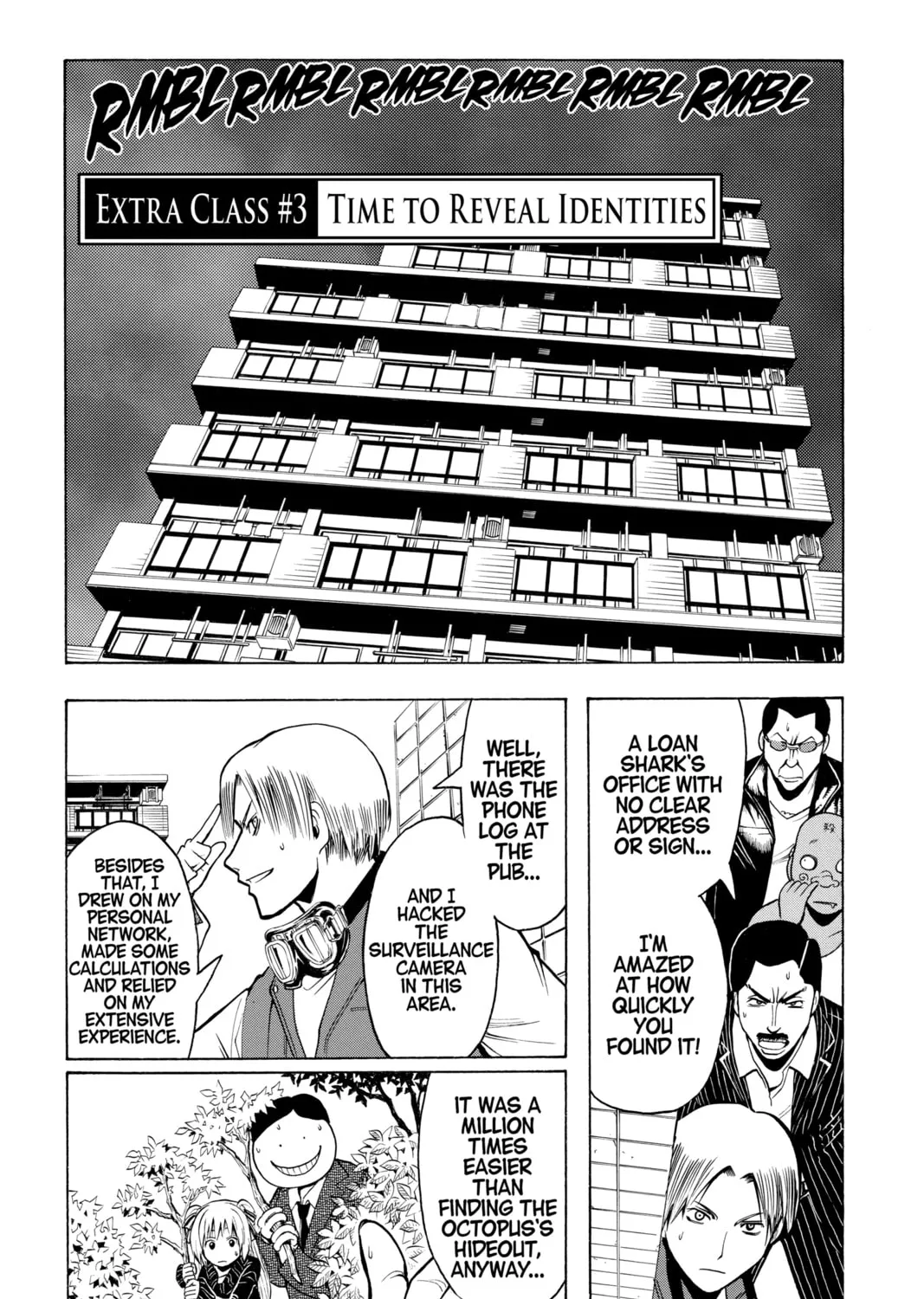 Read Assassination Classroom Manga Online