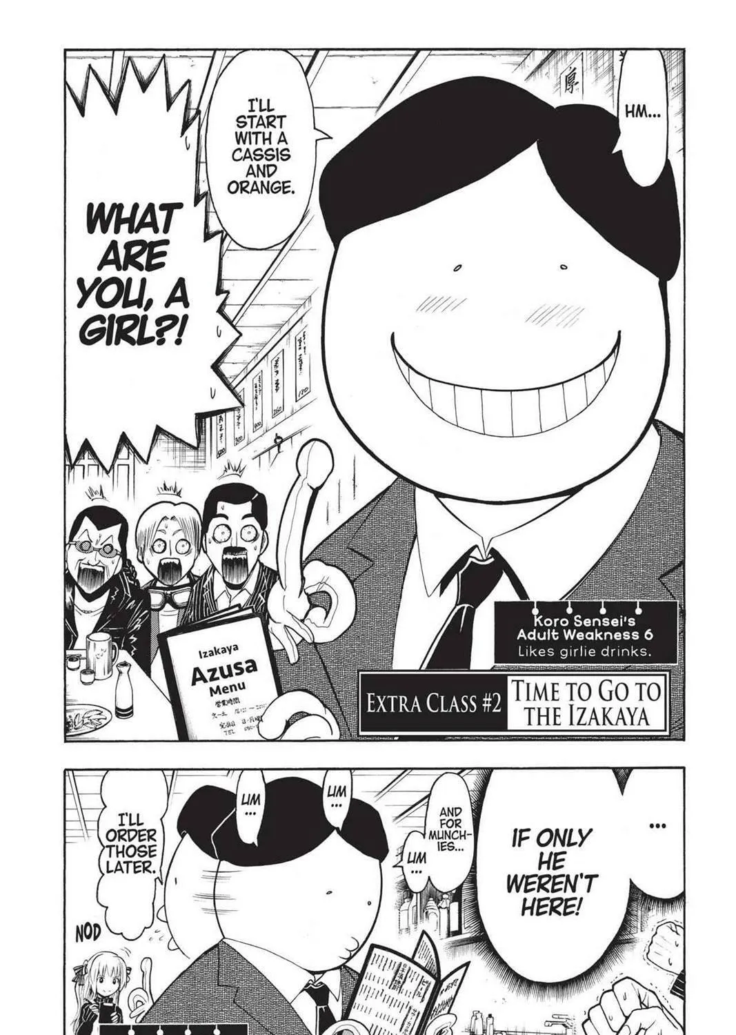 Read Assassination Classroom Manga Online
