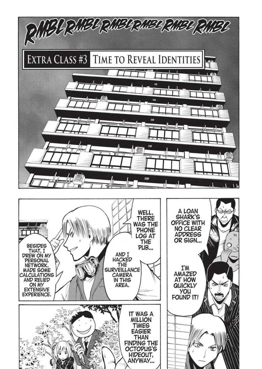 Read Assassination Classroom Manga Online