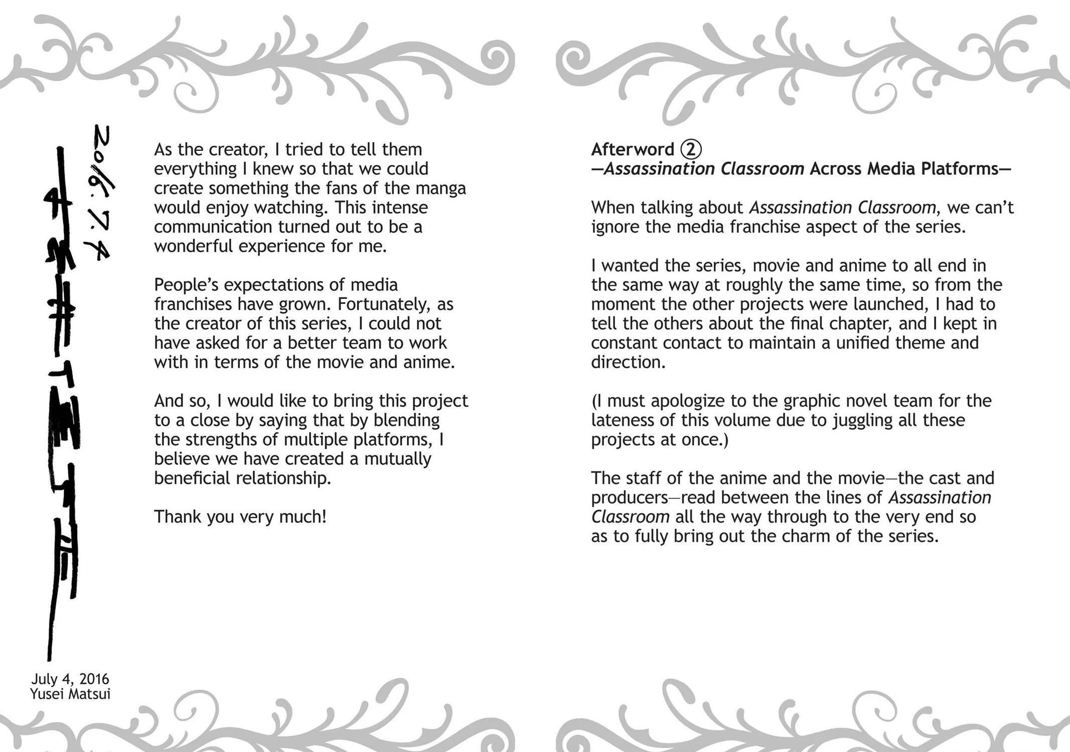 Read Assassination Classroom Manga Online