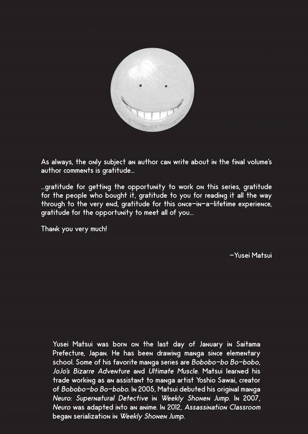 Read Assassination Classroom Manga Online