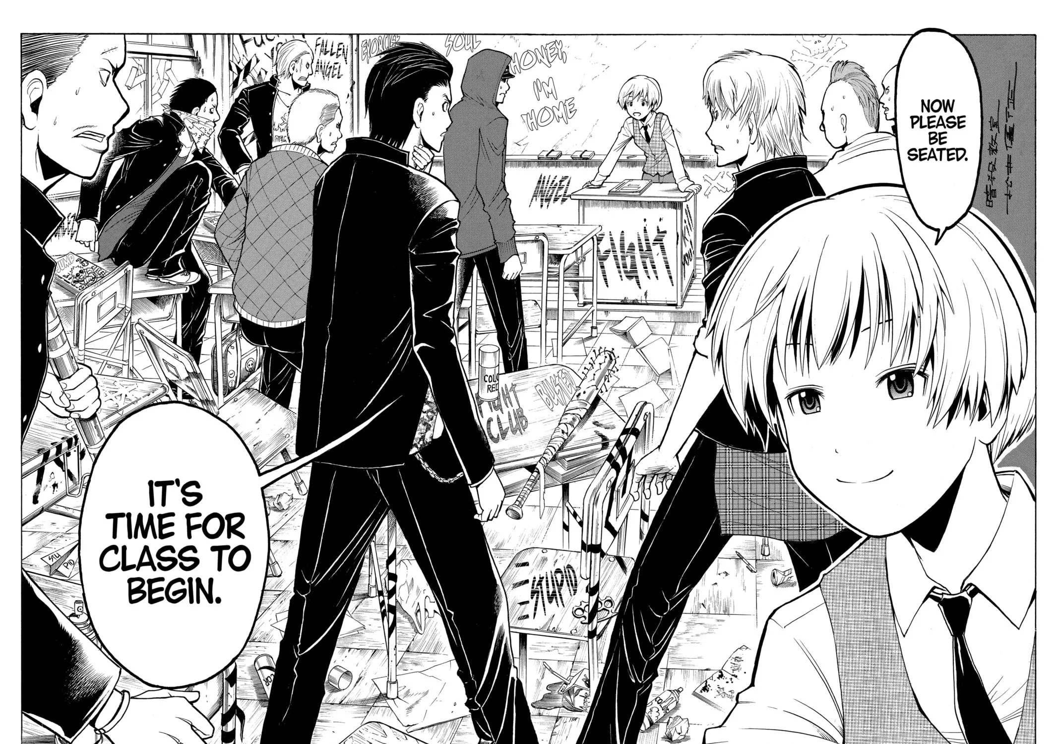 Read Assassination Classroom Manga Online