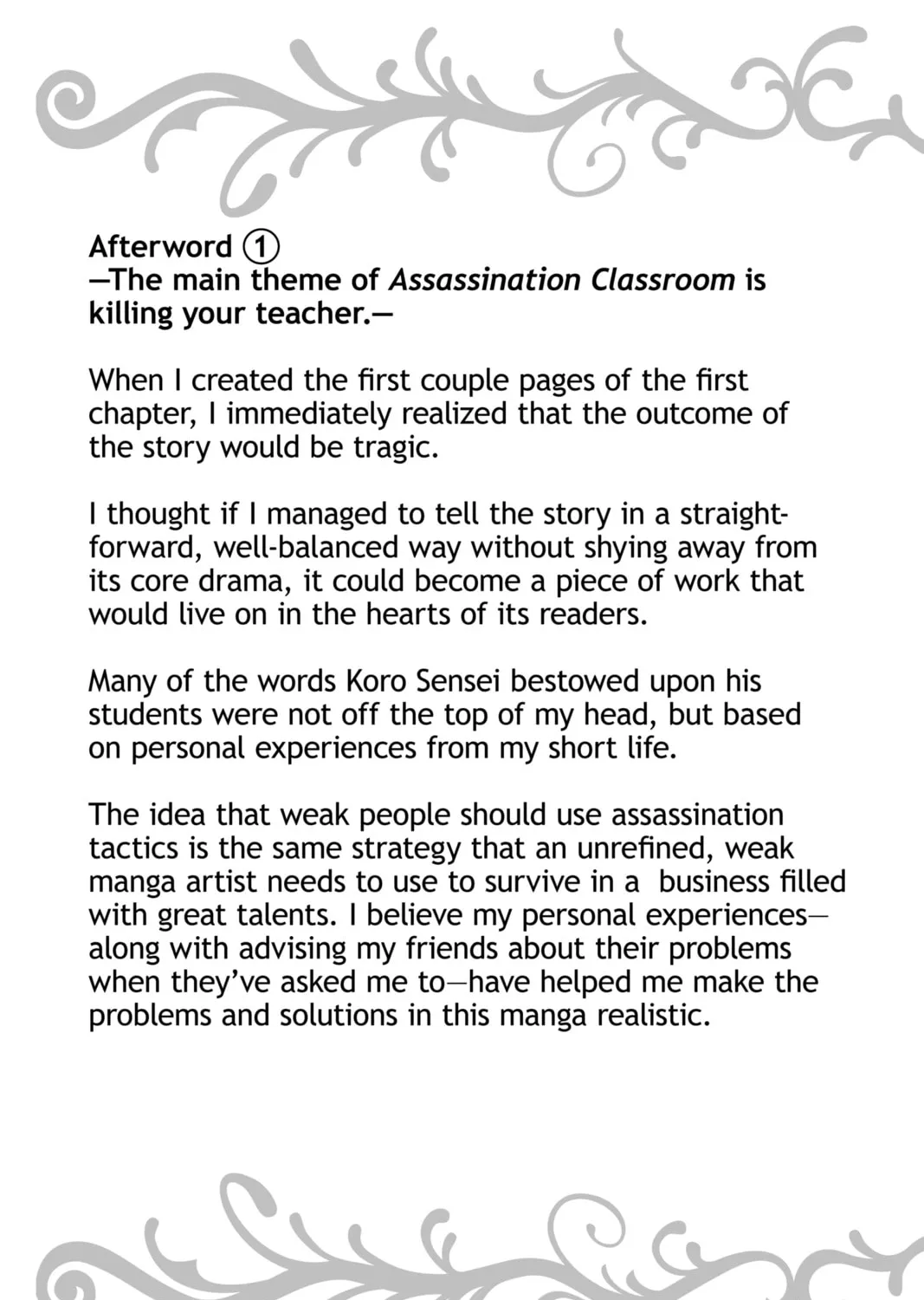 Read Assassination Classroom Manga Online