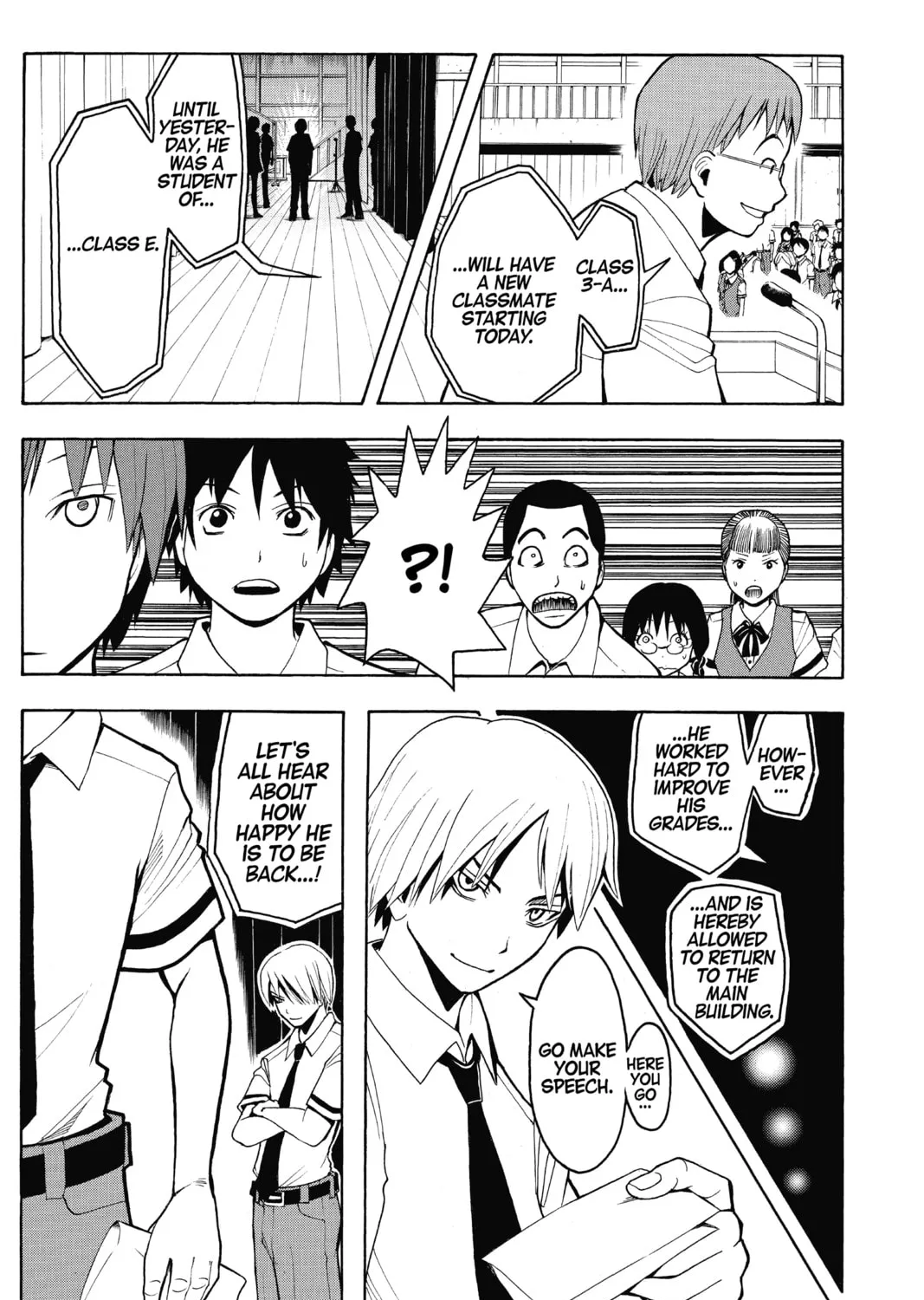 Read Assassination Classroom Manga Online